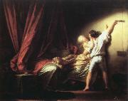Jean-Honore Fragonard the bolt oil painting on canvas